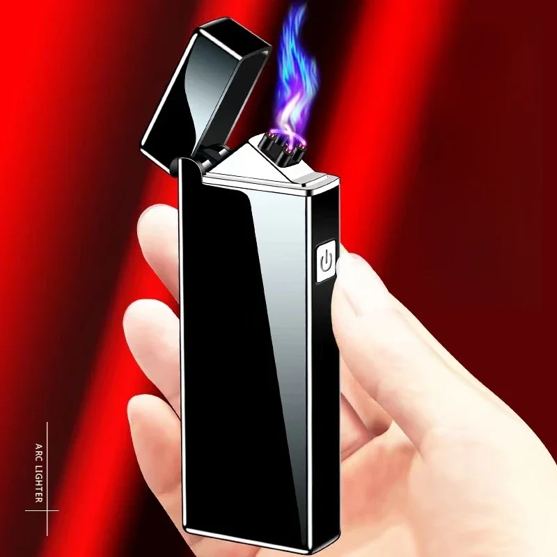Vape Accessory - 전자 방풍 더블 아크 펄스 플레임리스