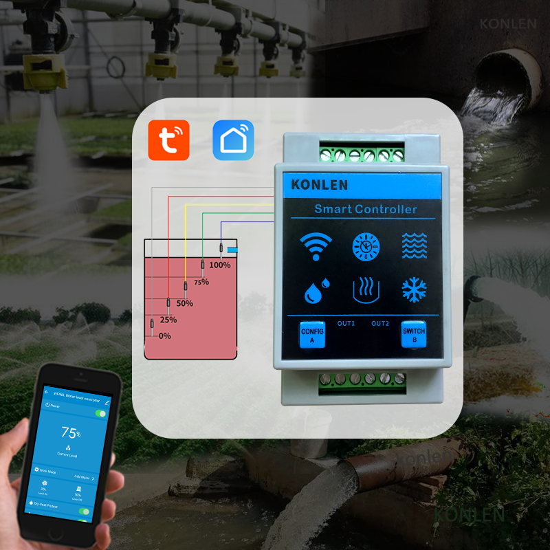 KONLEN Tuya 수위 센서 WIFI 스마트 홈 누 - Vaping Area 리뷰 및 가격