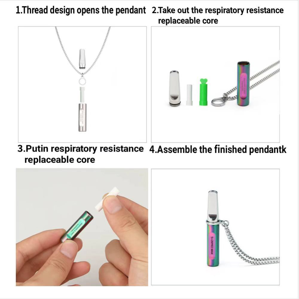5X20PRO MAX 불안 완화 호흡 목걸이 명상 스테 - Vaping Goods 리뷰 및 가격