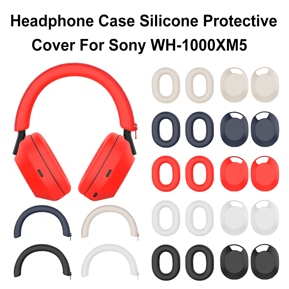 헤드폰 케이스 슬리브 실리콘 이어폰 보호대 소프트 헤드 - Sony Headphone Wh-1000Xm5 리뷰 및 가격