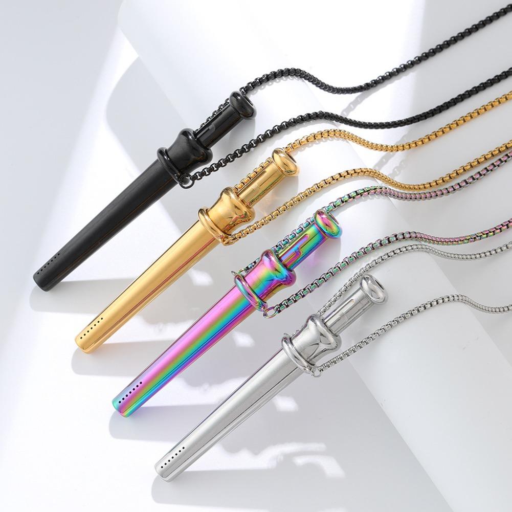 대형 불안 완화 호흡 목걸이 스테인리스 스틸 명상 펜던 - Vaping Goods 리뷰 및 가격