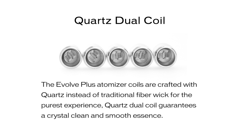 오리지널 Yocan Evolve Plus QDC 코일  - Vaping Area 리뷰 및 가격
